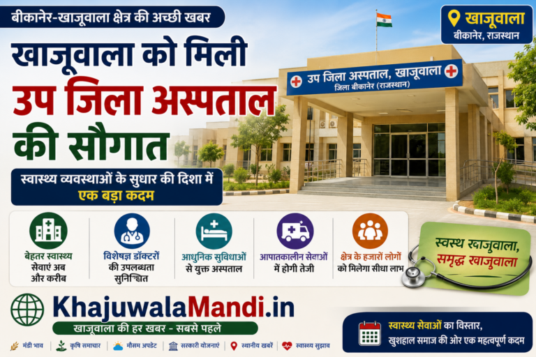 खाजूवाला उप जिला अस्पताल की इमारत